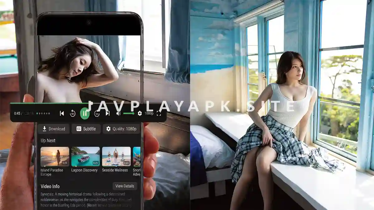 JavPlayAPK 動画プレイヤー アプリ画面